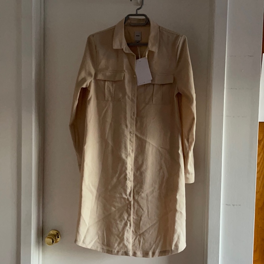 NWT ICHI minimalist shirt dress